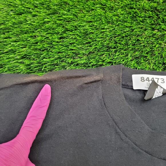 Vintage 80s Seagrams-Gin Shirt Womens XL 23x27 Electrifying Lady - Picture 3 of 15